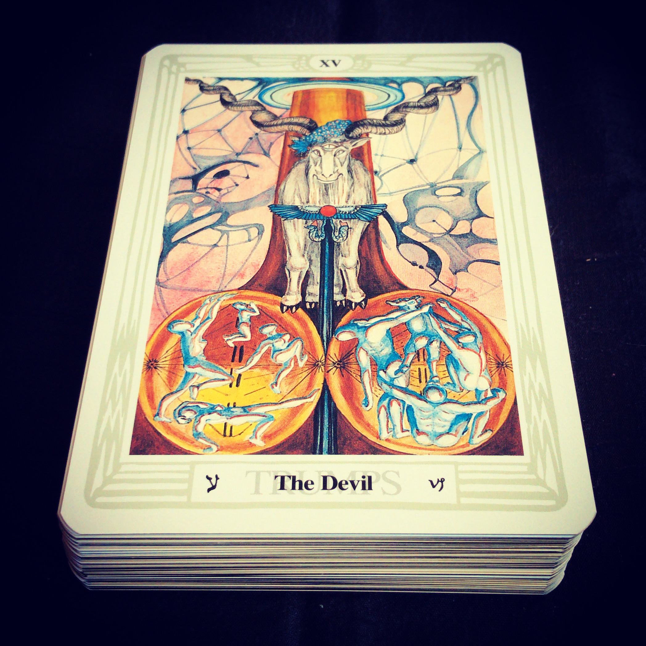Thoth Devil Card