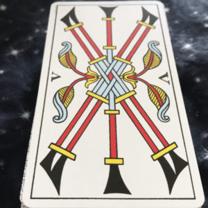 Five of Wands