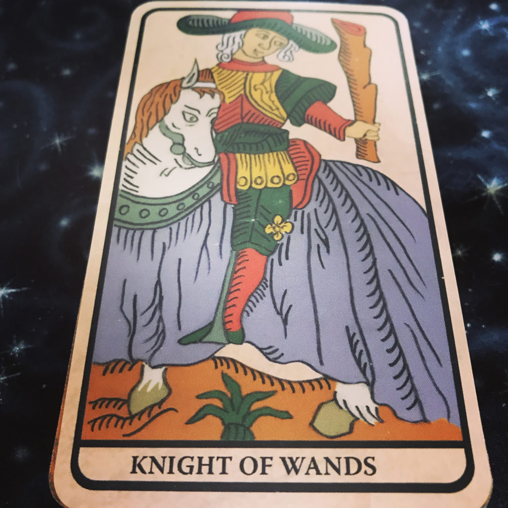 Daily Draw | Knight of Wands 040520 | Cards of Light