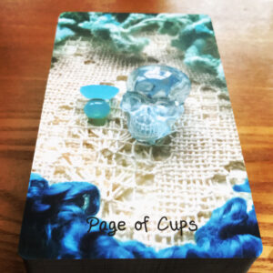 Crystal Skulls Page of Cups