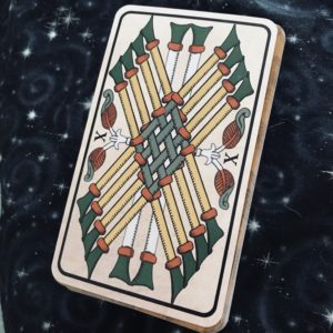 Pitisci's Ten of Wands