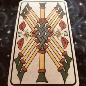 Seven of Wands