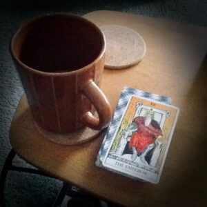 Mug and Tarot Deck