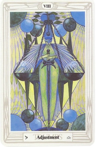 Thoth Card VIII Adjustment